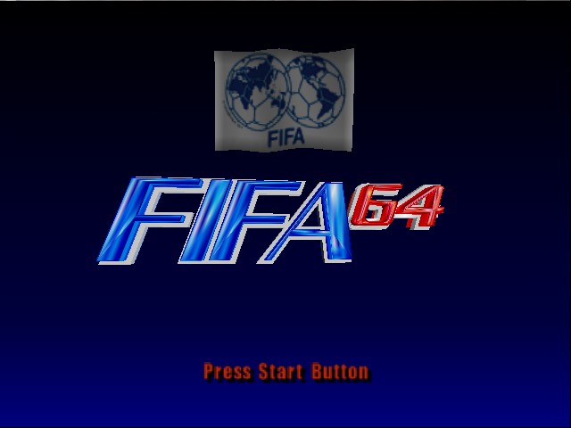 FIFA Soccer 64 Title Screen